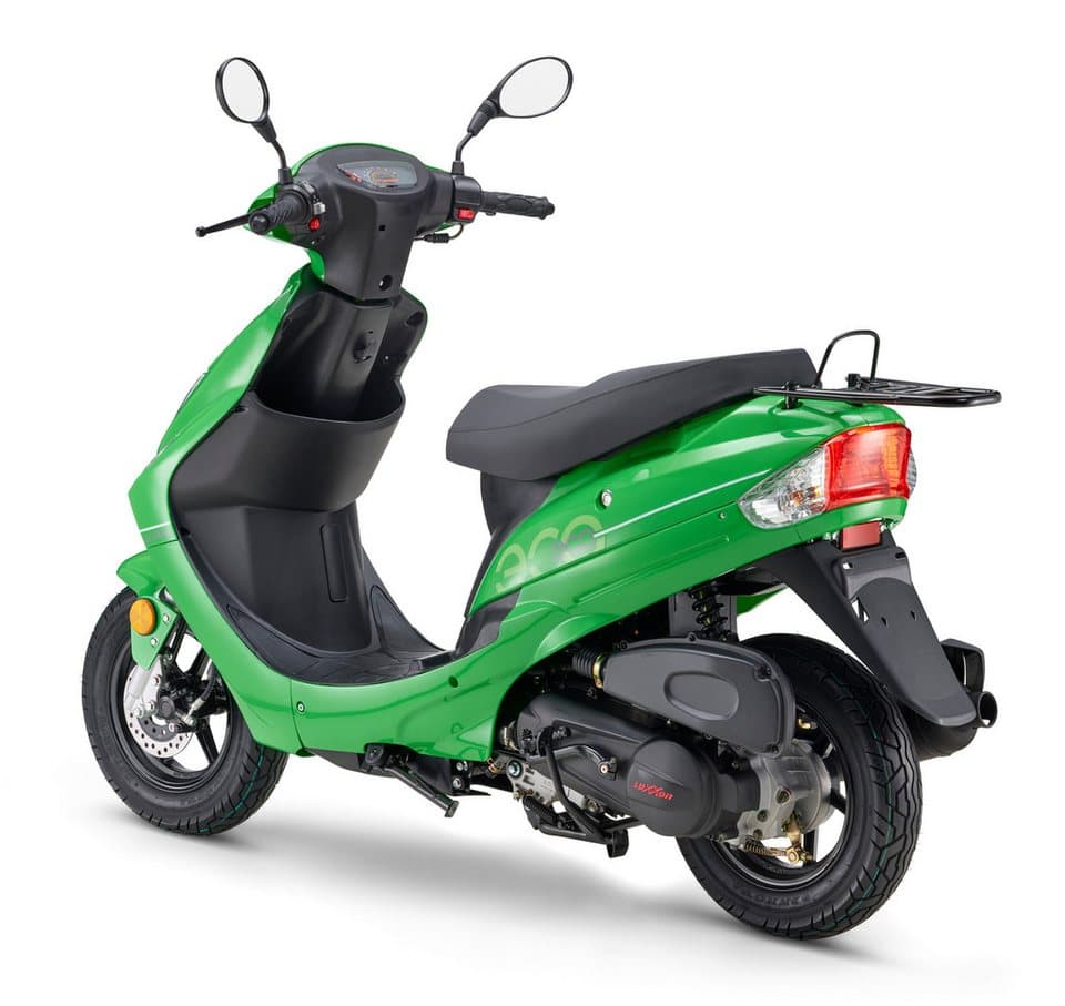 Luxxon Motorroller ECO (45km/h), 50 ccm, City-Roller, EFI, 50 ccm, 45 km/h, Euro 5, (Staufach, Roller, Scooter, Benzin), Euro 5, Kraftstoffeinspritzung (EFI), Lenkerschloss, Cityroller, 3 PS - Thumbnail 2