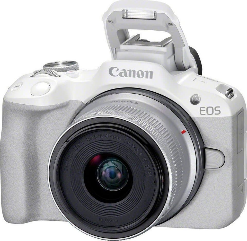 Canon EOS R50 + RF-S 18-45mm F4.5-6.3 IS STM Kit Systemkamera (RF-S 18-45mm F4.5-6.3 IS STM, 24,2 MP, Bluetooth, WLAN) - Thumbnail 7