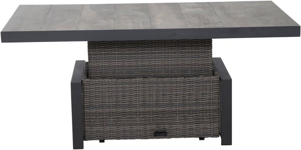 Siena Garden Gartenlounge-Set Corido, (Set, 9-tlg), bestehend aus 2 Sesseln, 1 Sofa, 1 Tisch und 5 Auflagen - Thumbnail 9