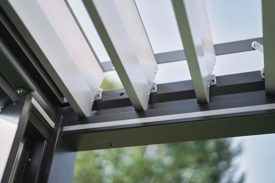 Biohort Pergola 3,5x3, BxTxH: 367,5x312x264 cm, ausgezeichnet mit dem Red Dot Design Award - Thumbnail 4
