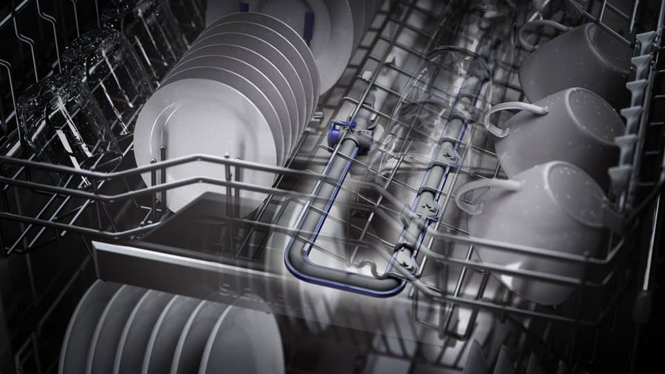 SIEMENS vollintegrierbarer Geschirrspüler iQ500 SN65ZX07CE, 14 Maßgedecke, Made in Germany, flexible Körbe & Schubladen, Spülturbo varioSpeed - Thumbnail 9