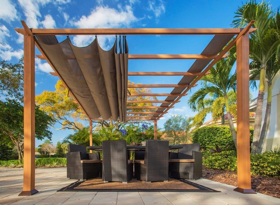 Paragon Pergola Florenz, BxTxH: 505x350x236 cm - Bild 1