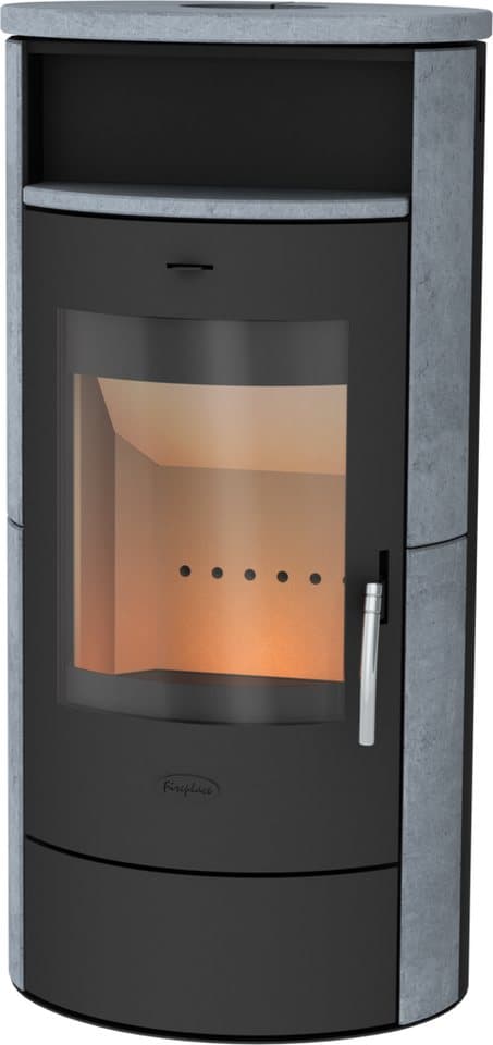 Fireplace Kaminofen »Piacenza Speckstein«, Exklusiv, Lieferung bis ins Wohnzimmer, 6,7 kW, Zeitbrand, mit verriegelbarer Holzlagerfachtür - Thumbnail 4