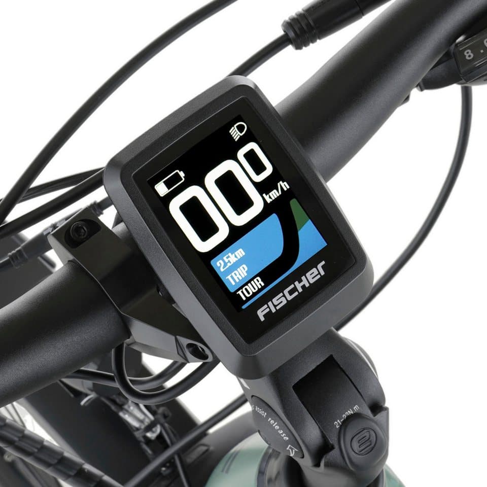 FISCHER Fahrrad E-Bike Trekkingrad VIATOR 2.1 459 ACTIVE, 8 Gang Shimano ACERA Schaltwerk, Heckmotor, 459 Wh, (mit Akku-Ladegerät, mit Werkzeug), Pedelec, Elektrofahrrad für Damen und Herren - Thumbnail 5
