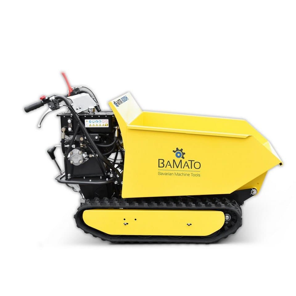 BAMATO Motorschubkarre MTR-500H, 215 l, 1-tlg., Minidumper, Raupendumper, Dumper - Thumbnail 2
