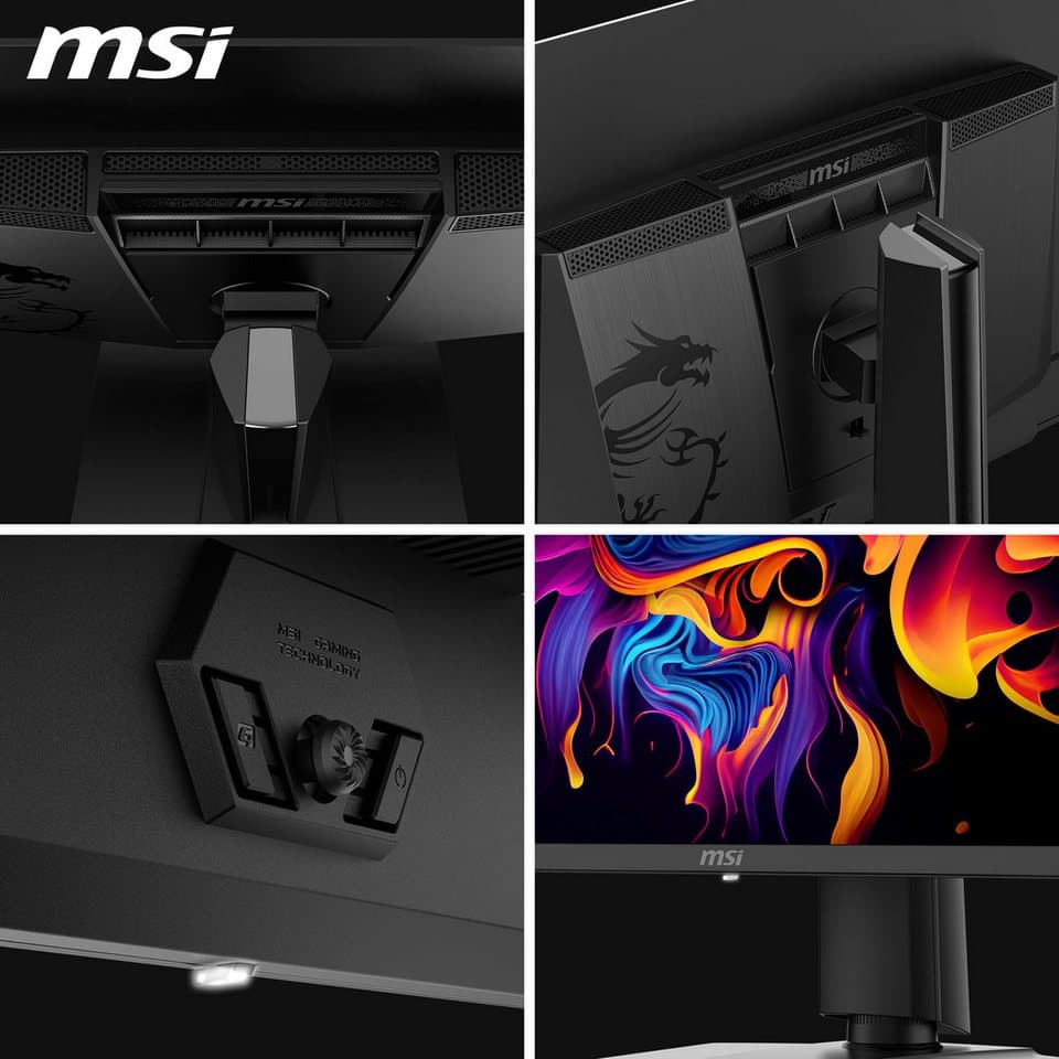 MSI MAG 322UP QD-OLED E16 OLED-Monitor (80 cm/32 ", 3840 x 2160 px, 4K Ultra HD, 0,03 ms Reaktionszeit, 165 Hz, QD-OLED, neig-, schwenk-, höhenverstellbar, Pivot) - Thumbnail 8