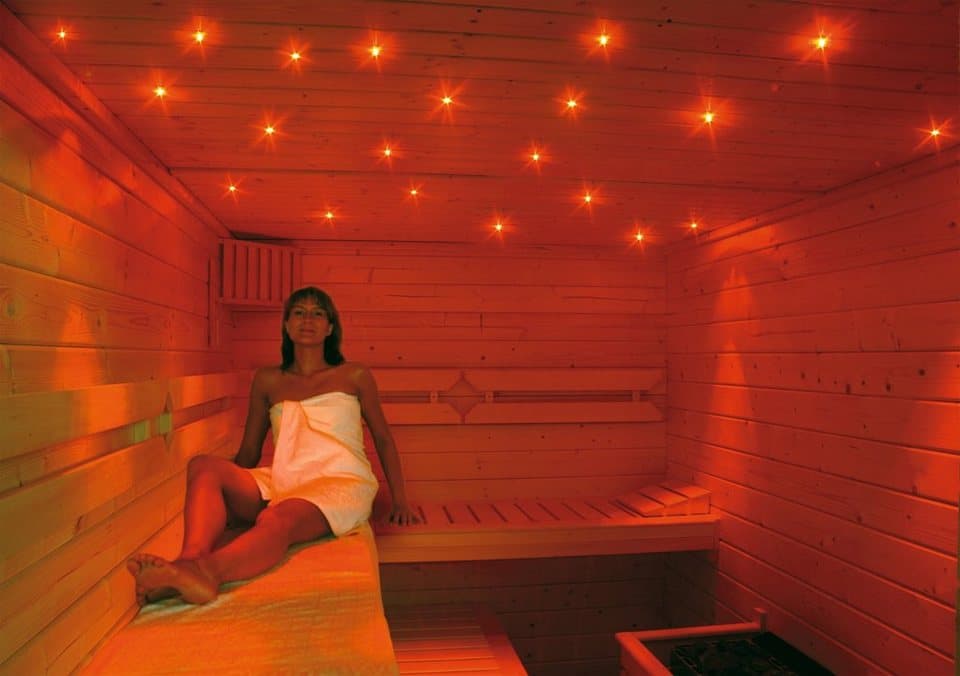 weka Sauna Kemi Panorama, BxTxH: 162 x 193 x 200 cm, 45 mm, 7,5 kW Ofen mit ext. Steuerung - Thumbnail 6