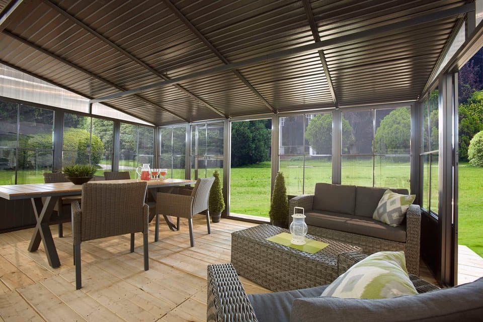 Sojag Terrassendach Mural 10x16, BxT: 502x309 cm, Schneelast bis 150 kg/m² - Thumbnail 2