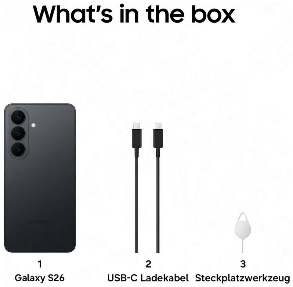 Samsung Galaxy S26 Smartphone (15,93 cm/6,3 Zoll, 256 GB Speicherplatz, 50 MP Kamera, Galaxy AI, in mehreren Ausführungen) - Thumbnail 8