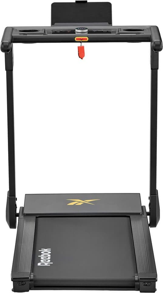 Reebok Laufband i-Run 5 (kein Aufbau nötig – einfach aufklappen und starten), bis max. 15 km/h, klappbar, mit Steigung, 120 kg max. Benutzergewicht - Thumbnail 3