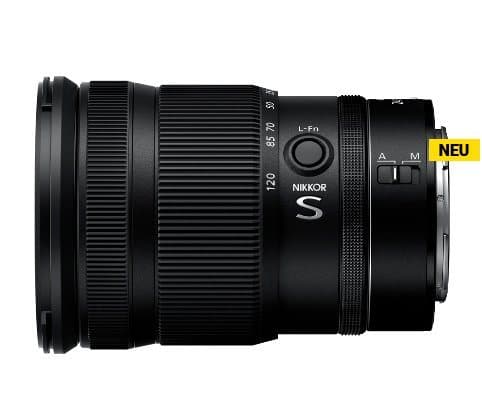 Nikon NIKKOR Z 24-120mm f/4 S für Z5, Z5II, Z 6II, Z6 III und Z f passendes Objektiv - Bild 1