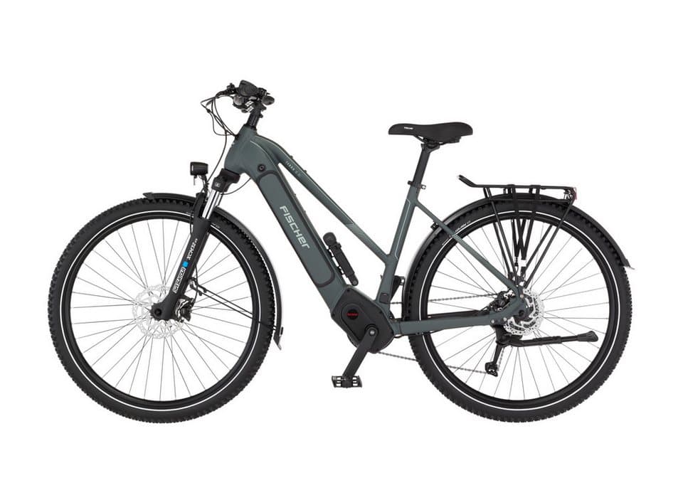 FISCHER Fahrrad E-Bike Trekkingrad TERRA 6.8I 711 ULTIMATE, 9 Gang Shimano Cues RD-U3020 Schaltwerk, Mittelmotor, 711 Wh - Thumbnail 4