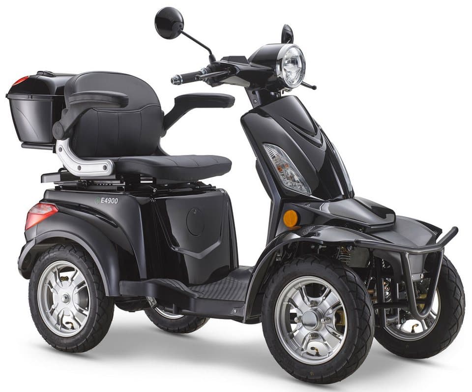 Luxxon Elektromobil LuXXon Seniorenmobil E4900, 20 km/h, (Elektromobil mit Topcase, ohne Helmpflicht), 1.000 W, Seniorenmobil mit 4 Räder, Elektroroller für Senioren - Bild 1