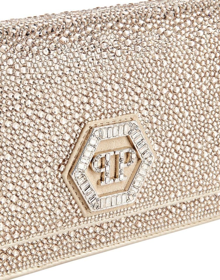 PHILIPP PLEIN Clutch Hexagon Verziert - Thumbnail 3