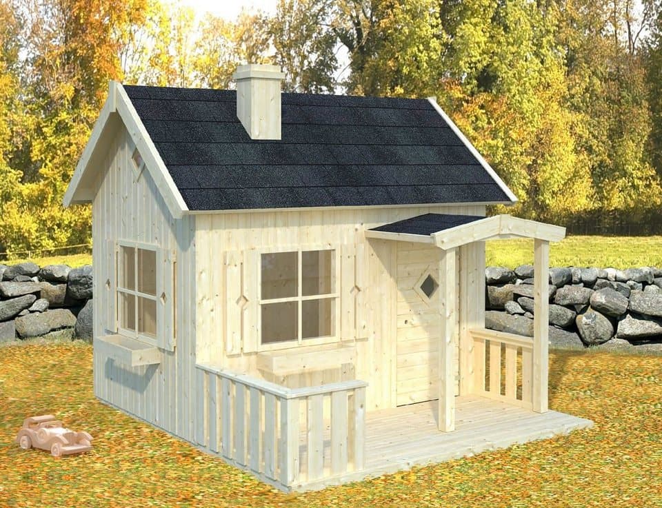 Palmako Spielhaus Otto 3,6 m², mit Terrasse - Thumbnail 2