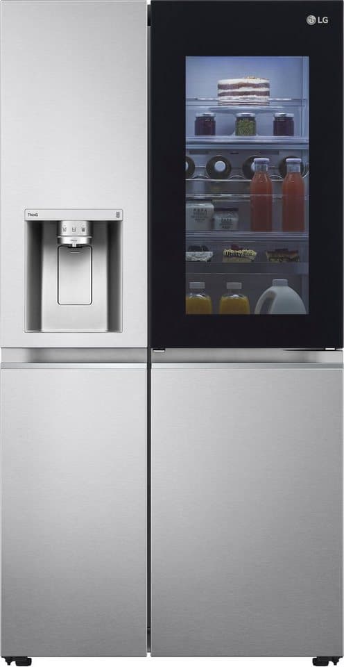 LG Side-by-Side GSXV90BSDE, 179 cm hoch, 91,3 cm breit, Craft Ice Bereiter, InstaView™ - Thumbnail 2