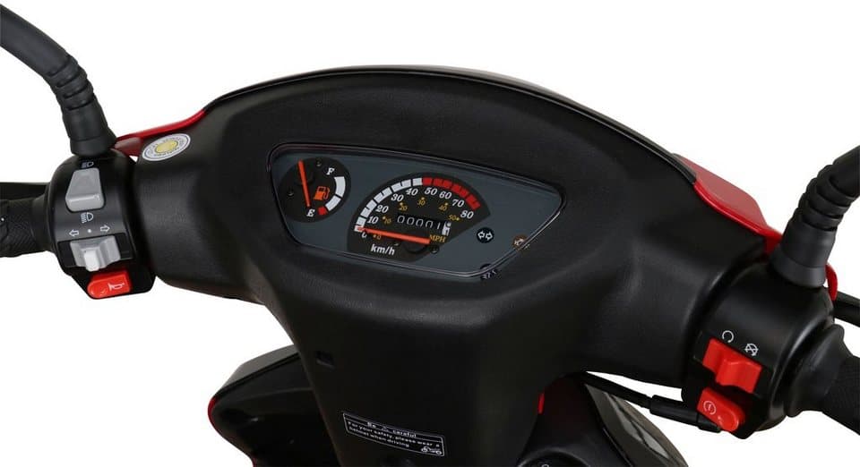 Alpha Motors Motorroller CityLeader, 50 ccm, 45 km/h, Euro 5 - Thumbnail 5