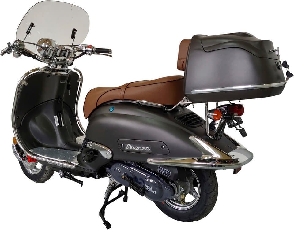 Alpha Motors Motorroller Firenze Limited, 50 ccm, 45 km/h, Euro 5, im Retro-Look - Thumbnail 3