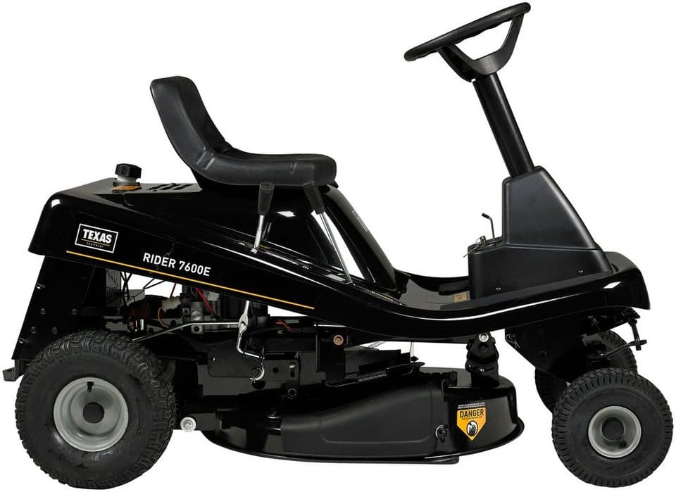 Texas Rasentraktor Rider 7600E 2in1, 76 cm Schnittbreite, 140 x 77 x 92 cm - Thumbnail 3