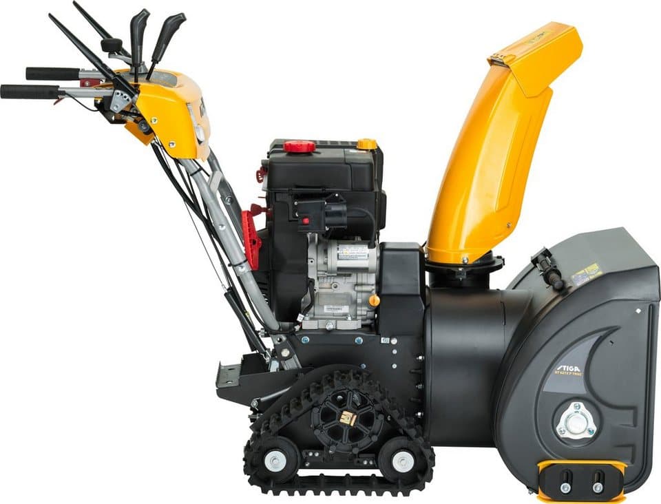 STIGA GARDEN Benzin-Schneefräse ST 6272 P Trac, 72 cm Arbeitsbreite, Elektrostart, Raupenantrieb