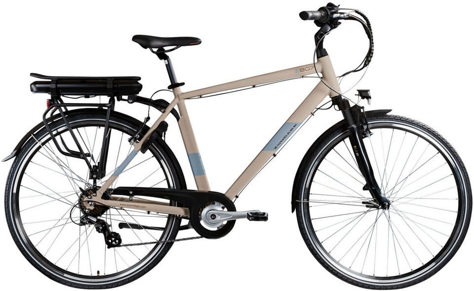 Zündapp E-Bike Trekkingrad Z807, 7 Gang Shimano Altus Schaltwerk, Kettenschaltung, Heckmotor, 468 Wh, Pedelec, Elektrofahrrad für Damen und Herren - Bild 1