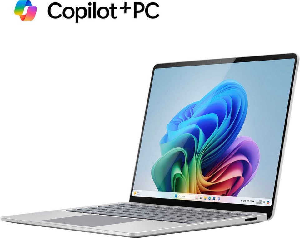Microsoft Surface Laptop, Copilot+ PC, 13" Touch-Display, 16 GB RAM, 7. Edition Notebook (35,05 cm/13,8 Zoll, Snapdragon X Elite X1E-78-100, Adreno, 16 GB, 1000 GB SSD) - Thumbnail 7