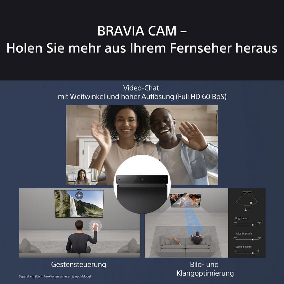 Sony K-77XR80 OLED-Fernseher (195 cm/77 Zoll, 4K Ultra HD, Smart-TV, Google TV, BRAVIA 8, 4K HDR, Dolby Vision, Gaming Funktionen für PlayStation 5) - Thumbnail 21