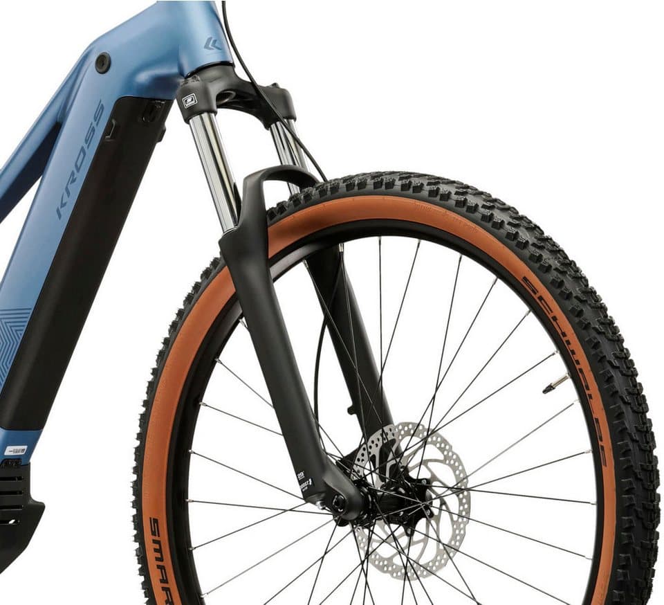 Kross E-Bike Mountainbike Influx Hybrid 2.0 16,7Ah / BOSCH 600 Wh 29" blau 9 Gänge 2026, 9 Gang Shimano CUES U4000 Schaltwerk, Kettenschaltung, Mittelmotor, 600 Wh, BOSCH PERFORMANCE LINE PX 36 V/250 W, Mittelmotor - Thumbnail 6