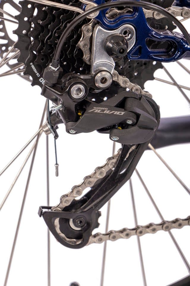 SAXONETTE E-Bike Trekkingrad E-Bike Cityrad Deluxe Sport (Wave), 9 Gang Shimano Alivio Schaltwerk, Kettenschaltung, Mittelmotor, 418 Wh, (Packung), (mit integr. Akku), Elektrofahrrad für Damen u. Herren - Thumbnail 5
