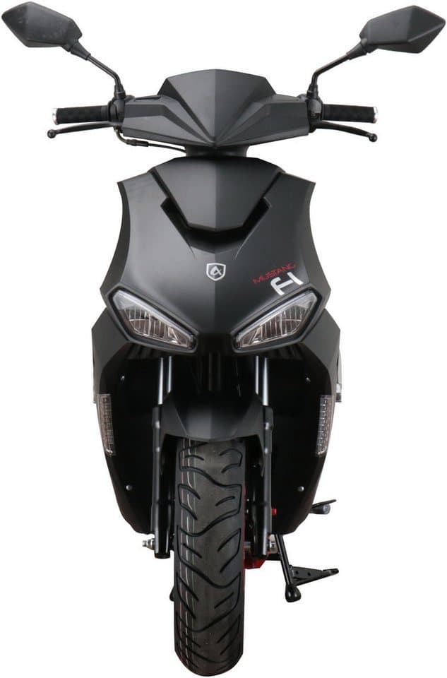Alpha Motors Motorroller Mustang FI, 50 ccm, 45 km/h, Euro 5, mit USB-Anschluss und Lenkerschloss, sportliches Design - Thumbnail 7