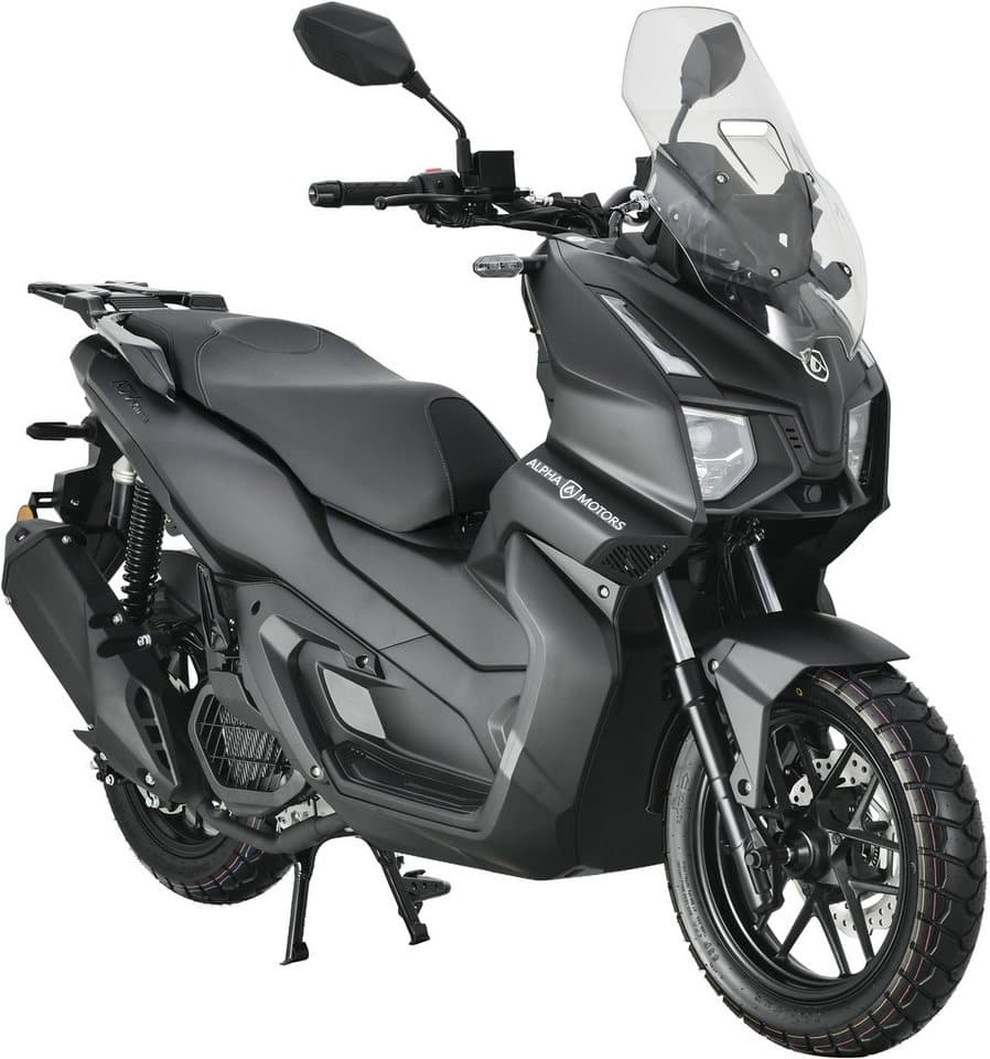 Alpha Motors Motorroller ADV X-treme 125 ccm EURO 5+ (mit/ohne Topcase), 125 ccm, 85 km/h, Euro 5