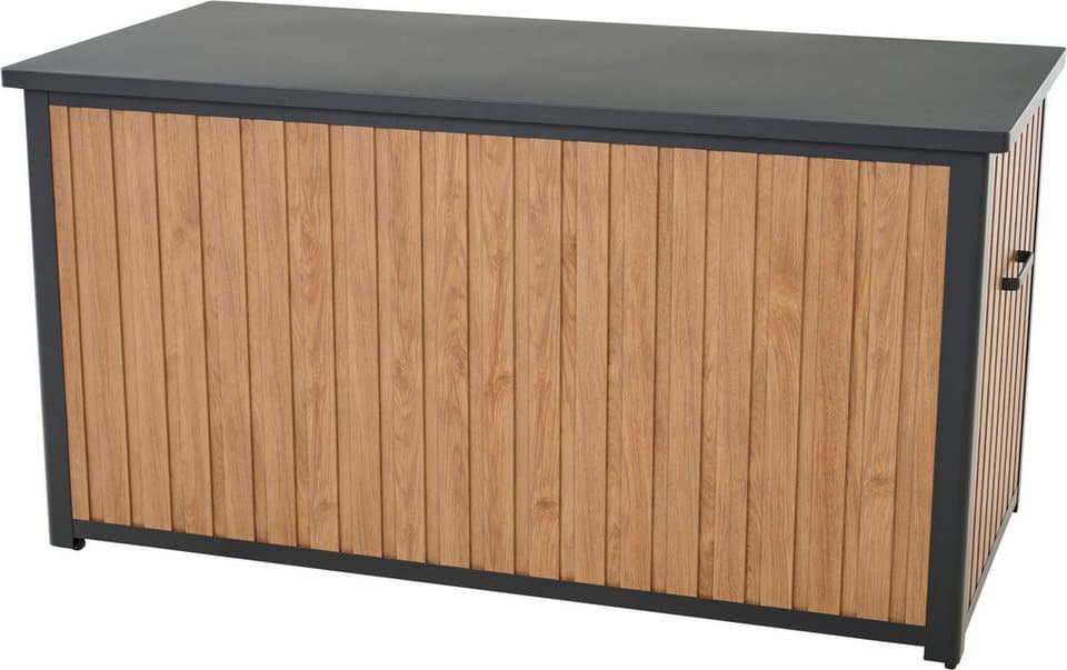 Siena Garden Kissenbox, Gestell aus Aluminium, 159x79x83cm woodlook - Thumbnail 2