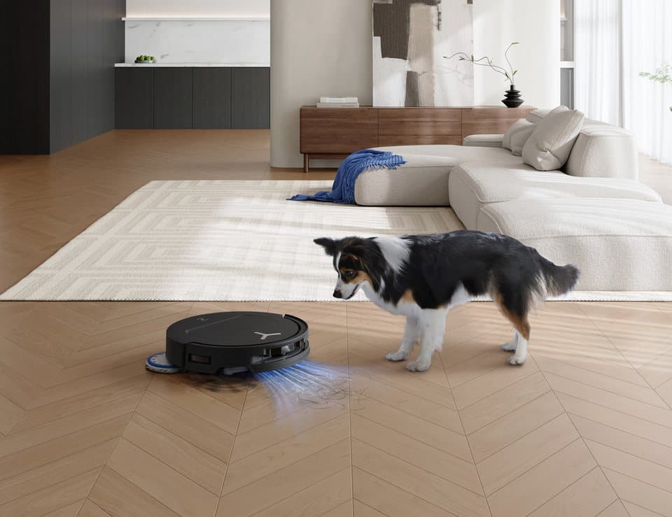ECOVACS Saugroboter mit Wischfunktion, ECOVACS DEEBOT T50 OMNI, 15.000 Pa, OMNI-Station mit 75° Mopp-Waschen, OZMO Turbo, Ultraflaches Design - Thumbnail 8