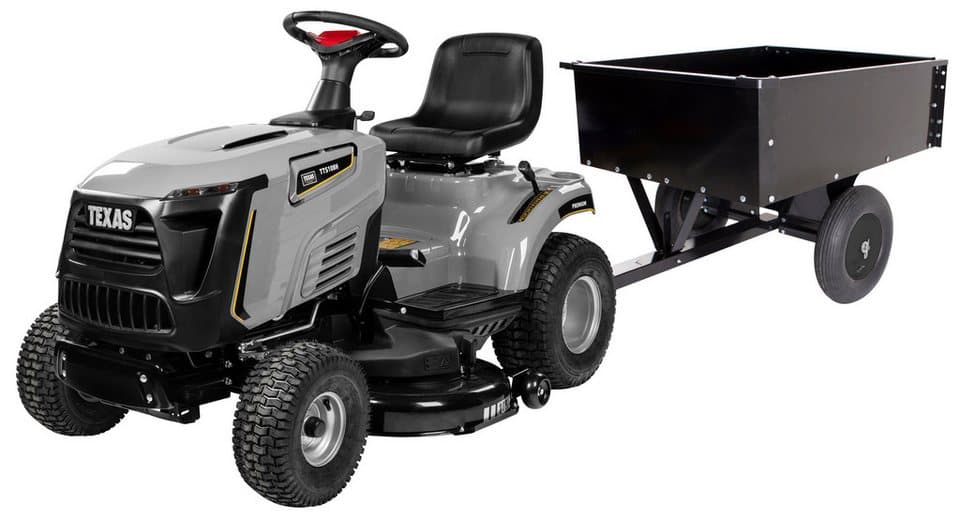 Texas Rasentraktor Premium TTS108H SET, 108 cm Schnittbreite, inkl. Anhänger