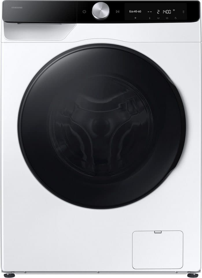 Samsung Waschtrockner WD6100D WD90DG6G94BK, 9 kg, 5 kg, 1400 U/min, SLIM Platzsparer ‑ Große Wäsche auf kleinem Raum