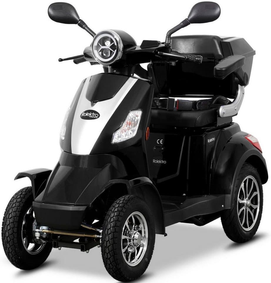 Rolektro Elektromobil Rolektro E-Quad 25 V.2, Blei-Gel-Akku, 1000 W, 25 km/h, (mit Topcase) - Thumbnail 2