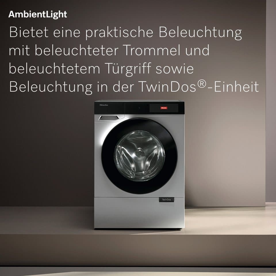 Miele Waschmaschine WQ 1200 WPS Nova Edition, 9 kg, 1400 U/min, Automatische Waschmitteldosierung, 25 Jahre Motorgarantie - Thumbnail 11