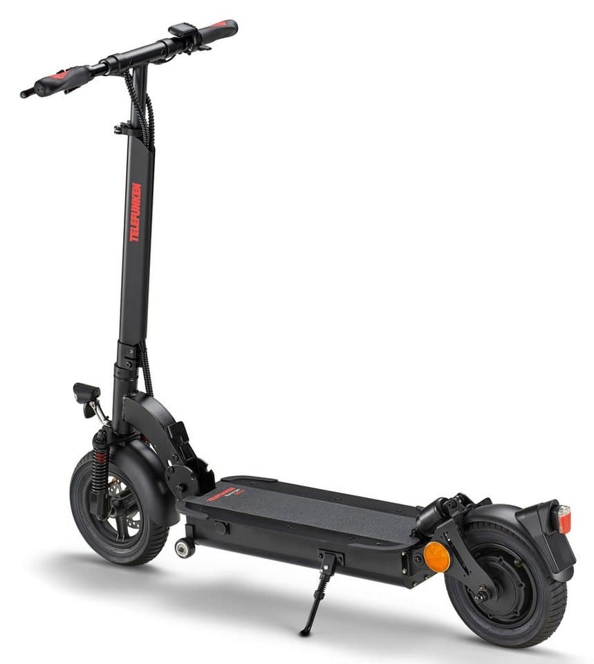 Telefunken E-Scooter Synergie S950, 20 km/h, (bis zu 50 km Reichweite, höhenverstellbar, faltbar, Scheibenbremsen), 350 W, mit Straßenzulassung, E-Scooter mit ABE - Thumbnail 5