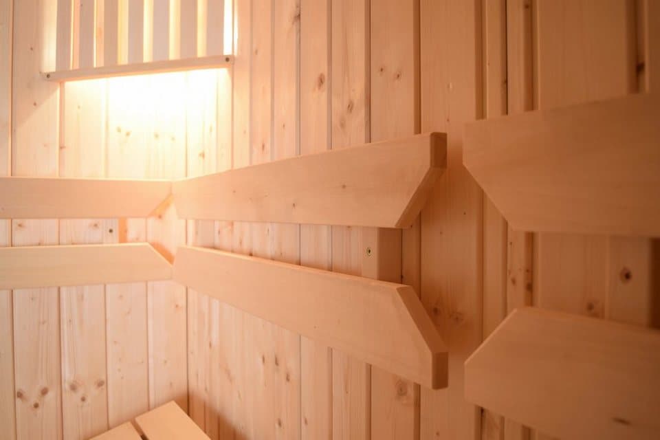 weka Sauna Kemi Panorama, BxTxH: 162 x 193 x 200 cm, 45 mm, 7,5 kW Ofen mit ext. Steuerung - Thumbnail 7