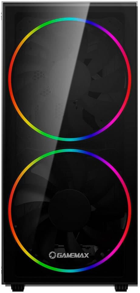GAMEMAX MegaDeal Black Hole 2839 AMD Ryzen 5 7500F 32GB DDR5 1TB SSD RTX 5070 Gaming-PC-Komplettsystem (34", AMD Ryzen 5 7500F, RTX 5070, 32 GB RAM, 1000 GB SSD, Windows 11, DDR5 RAM + MSI MAG 342CQR E2 Curved Monitor 86cm (34) - Thumbnail 2