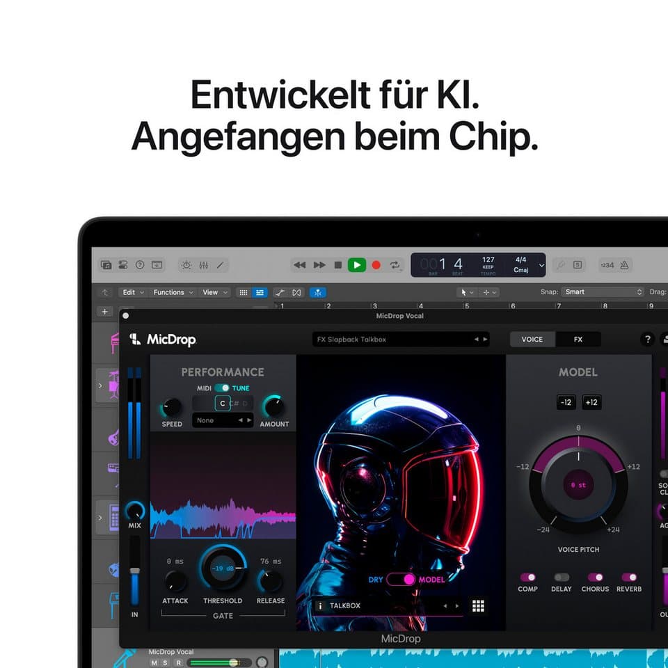 Apple MacBook Pro CTO 14" Notebook (35,97 cm/14,2 Zoll, Apple M5, 10-Core GPU, 16 GB, 2000 GB SSD) - Thumbnail 4