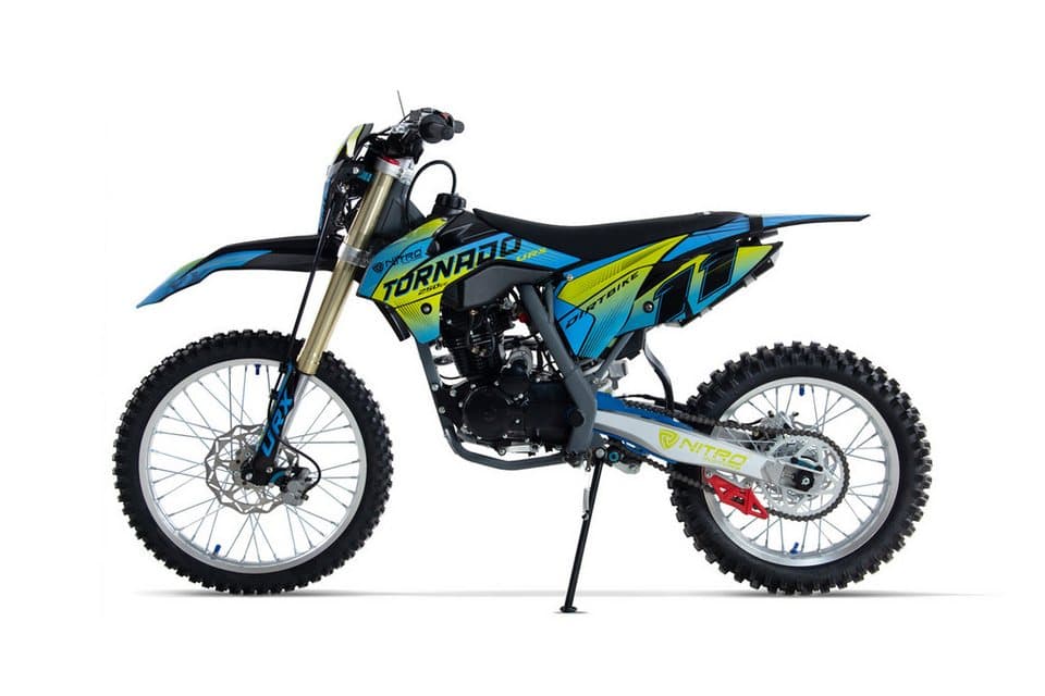 Smarty Dirt-Bike 250cc Dirtbike TORNADO UX URX 21/18 Kick und E-Start - Thumbnail 3