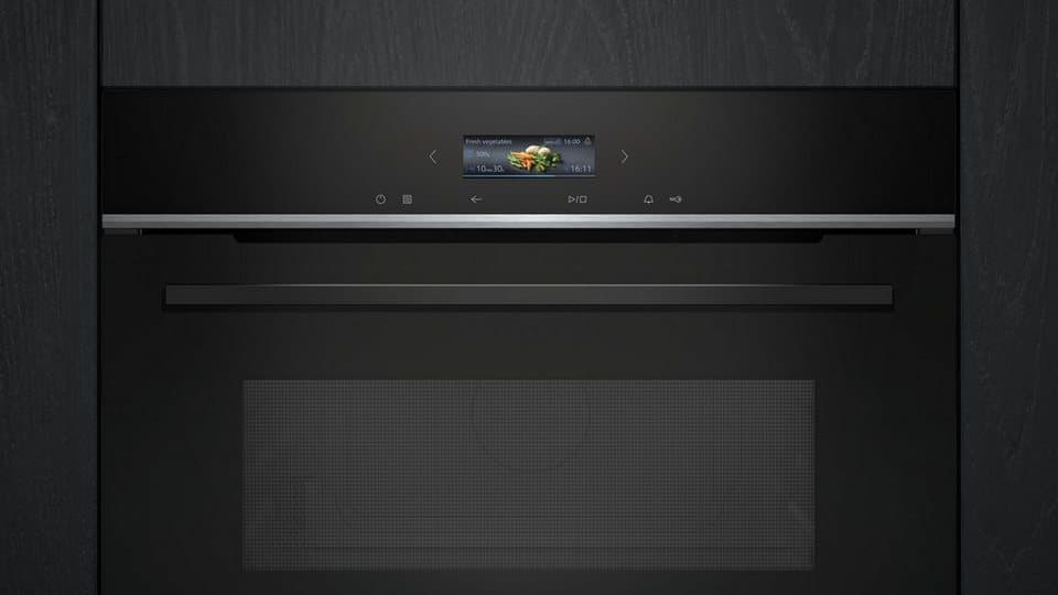 SIEMENS Einbau-Mikrowelle CE732GXB1, Grill, Mikrowelle, 36 l, Leichte humidClean Plus-Reinigung & sanft schließende softClose-Tür - Thumbnail 2