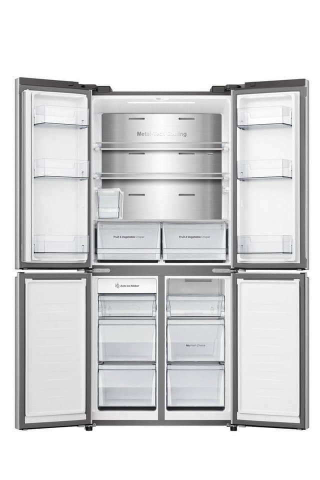 Hisense Multi Door RQ5P470SYID, 178,5 cm hoch, 79,4 cm breit, Wasser-/Eisspender, Total NoFrost, Metal Cooling - Thumbnail 7
