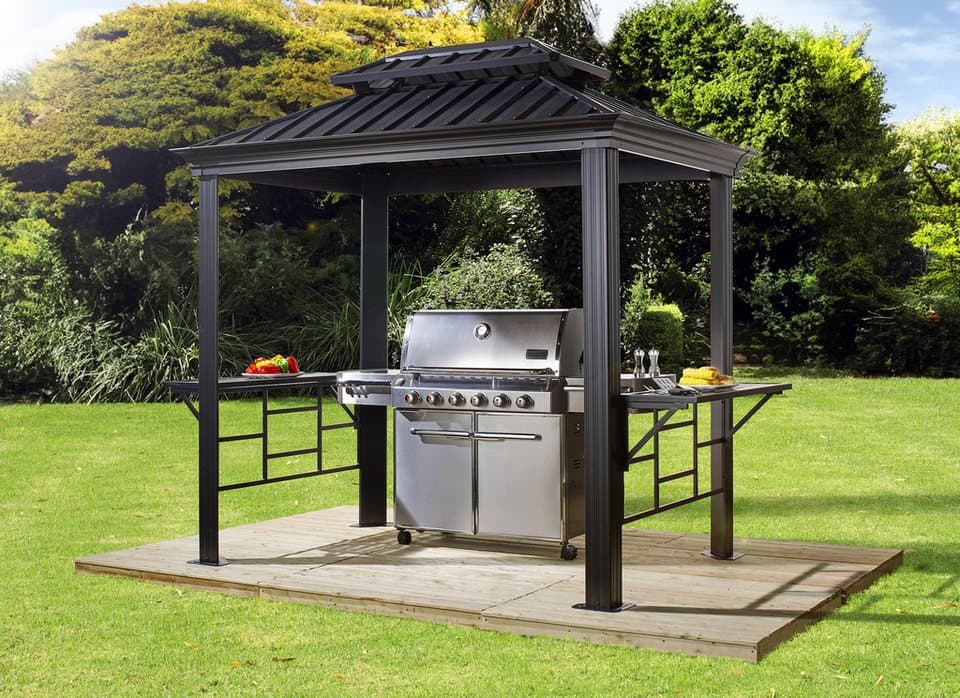 Sojag Grillpavillon BBQ Messina, BxT: 179x292 cm - Thumbnail 3