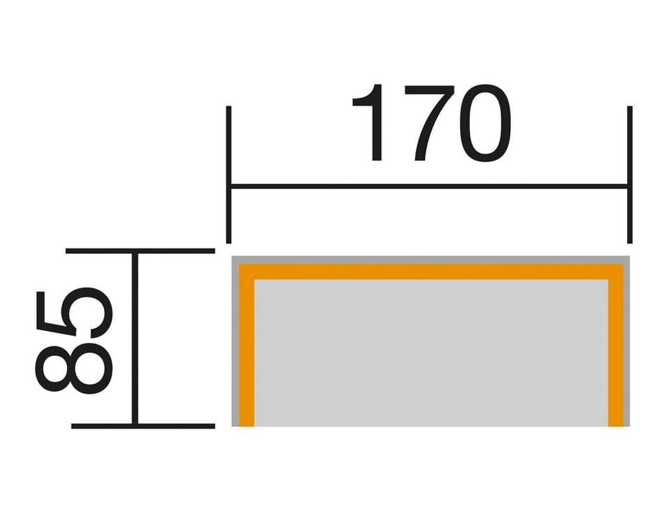 weka Sitzlaube Bozen, BxTxH: 170x85x192 cm - Thumbnail 4