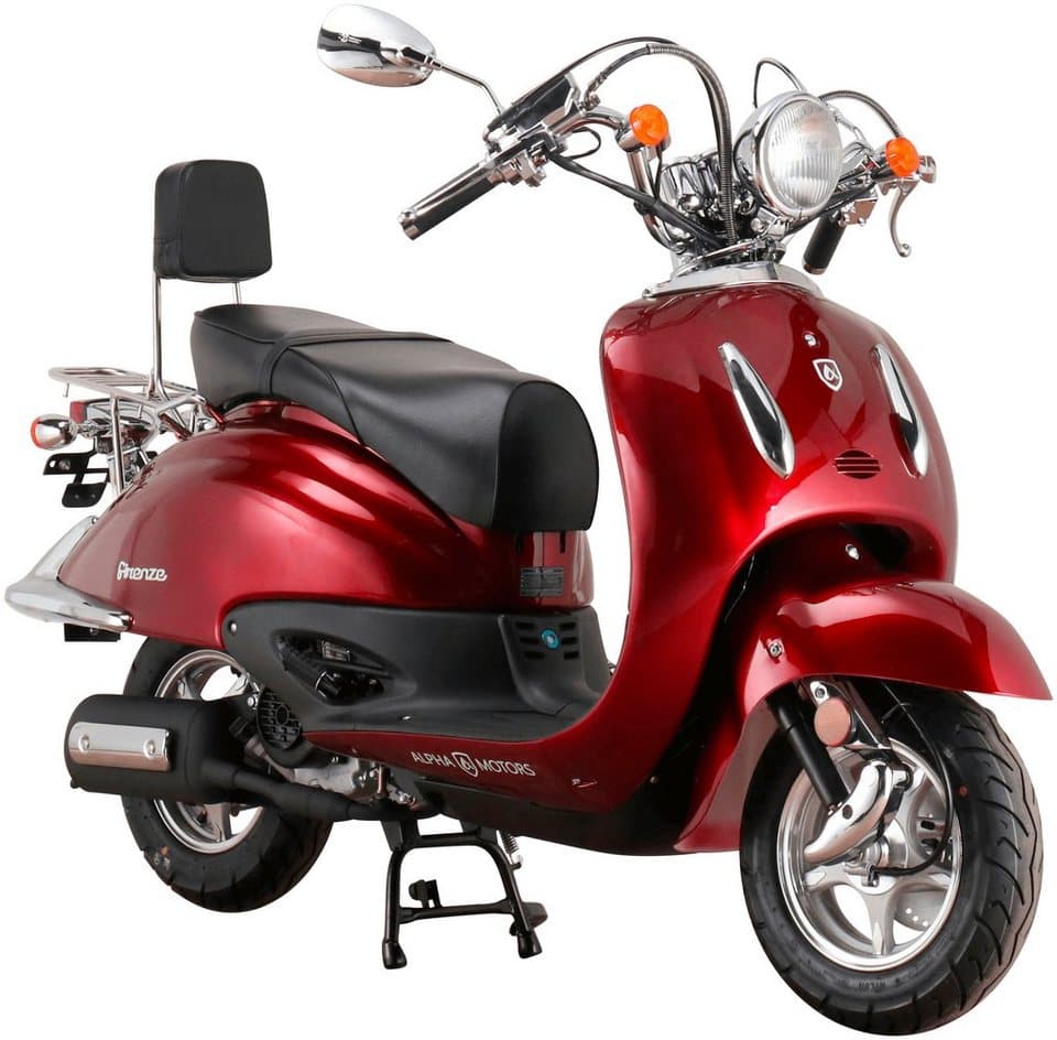 Alpha Motors Motorroller Retro Firenze, 125 ccm, 85 km/h, Euro 5+, mit Lenkerschloss - Bild 1