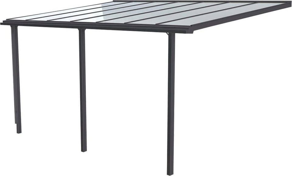 Beckmann Terrassendach TREND Gr. 3, BxT: 435x250 cm, Bedachung Doppelstegplatten - Bild 1