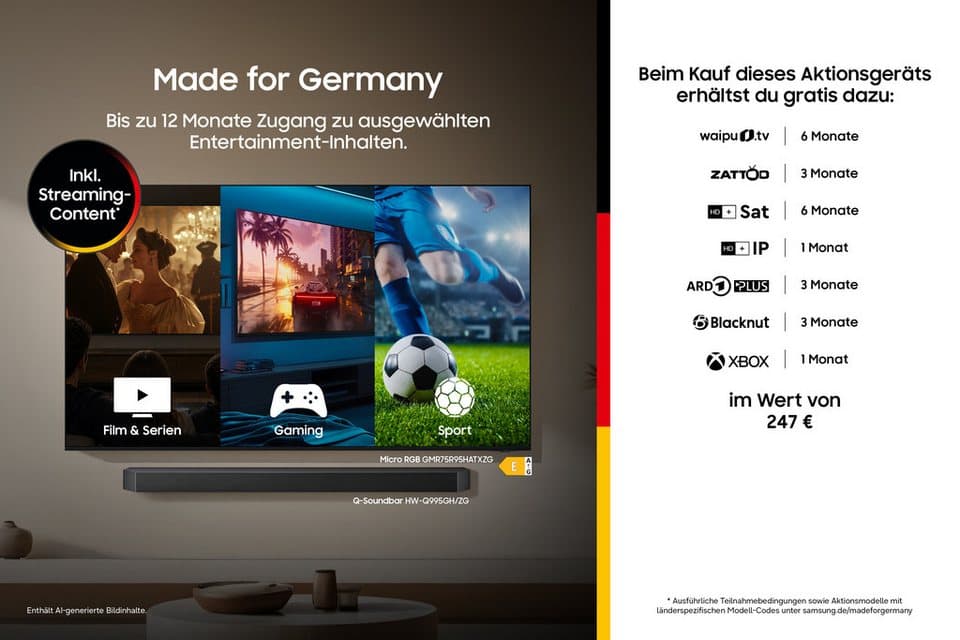 Samsung GQ48S90HAE OLED-Fernseher (120 cm/48 Zoll, 4K Ultra HD, Smart-TV, Antireflexion mit Glare Free, OLED HDR+, Gaming mit 165Hz, HDMI 2.1) - Thumbnail 2