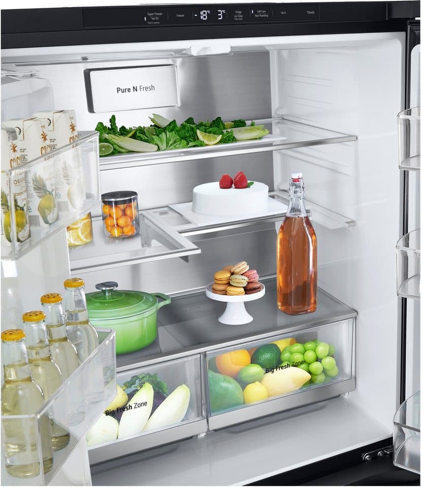 LG Multi Door GMG761EPAE, 178,7 cm hoch, 83,5 cm breit, InstaView®, DoorCooling+® - Thumbnail 16